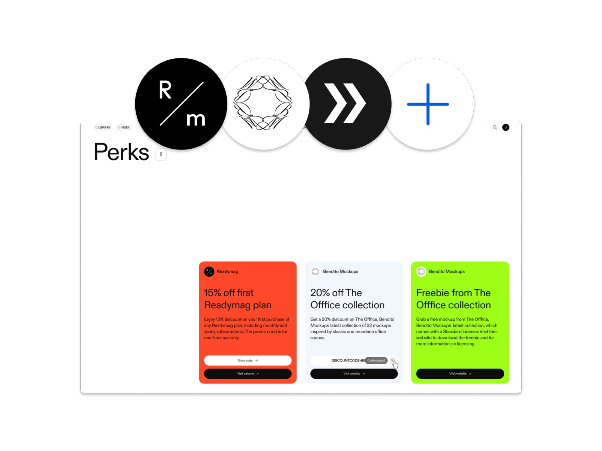 Unlock exclusive perks