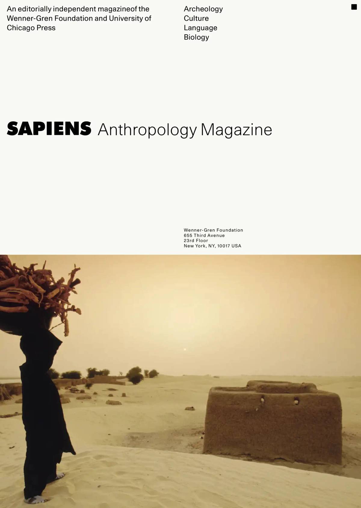 Sapiens Magazine: Website