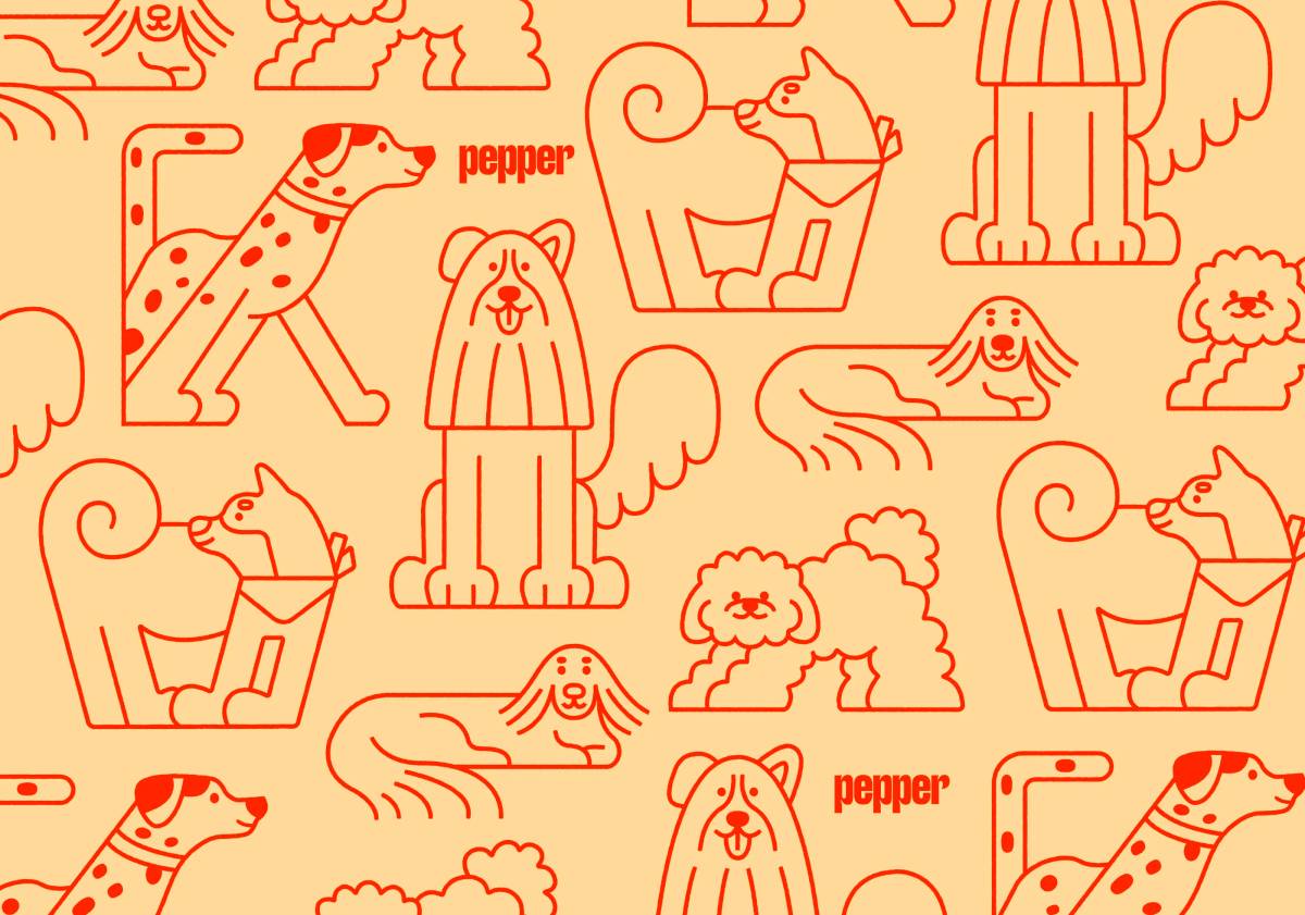 Pepper: Illustrations pattern