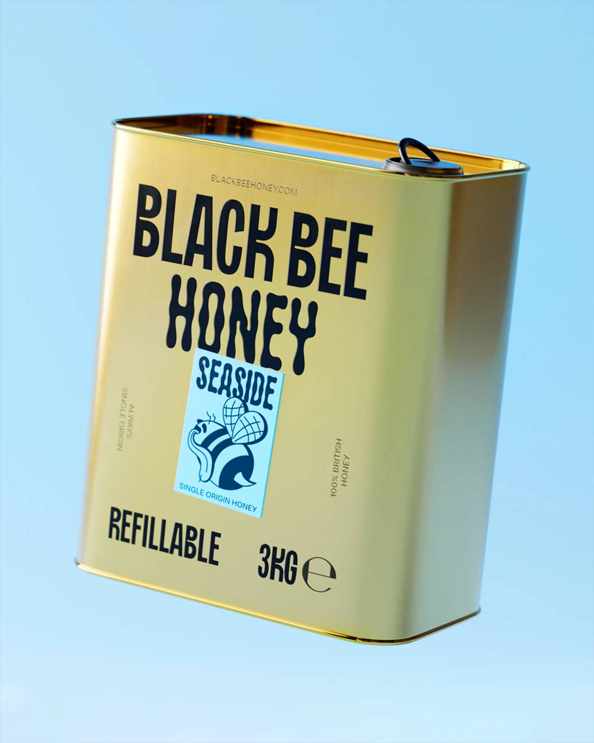 Black Bee Honey: Packaging