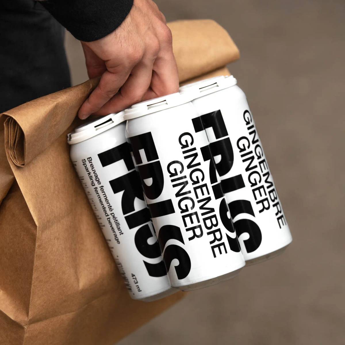 Friss Kombucha: Packaging