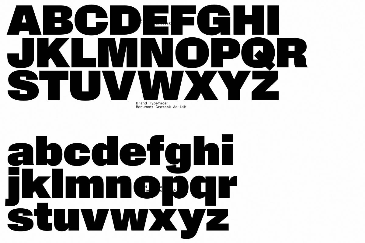 Chunky Move: Typography