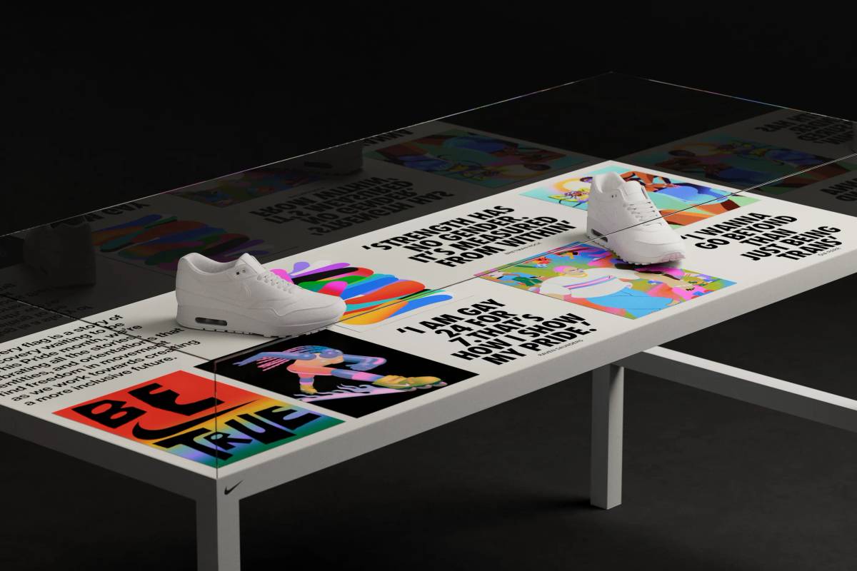 Nike Be True: Visual merchandising