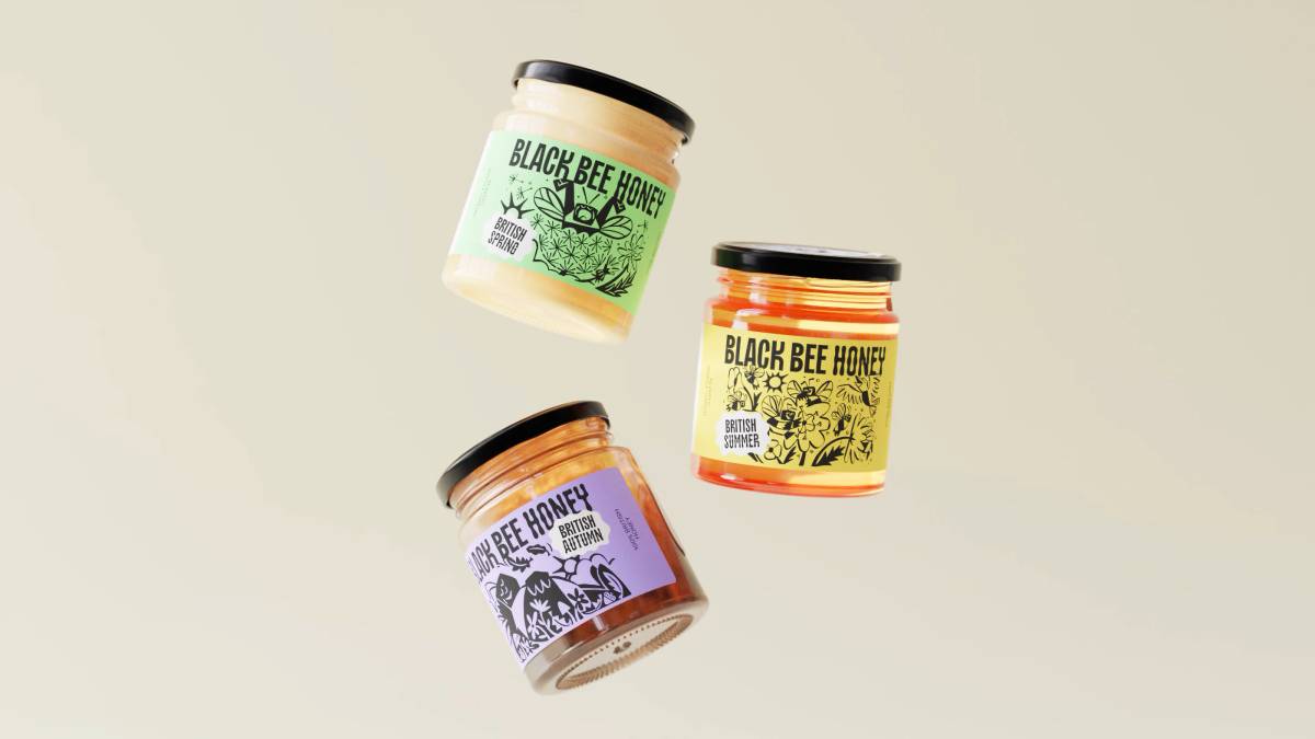 Black Bee Honey