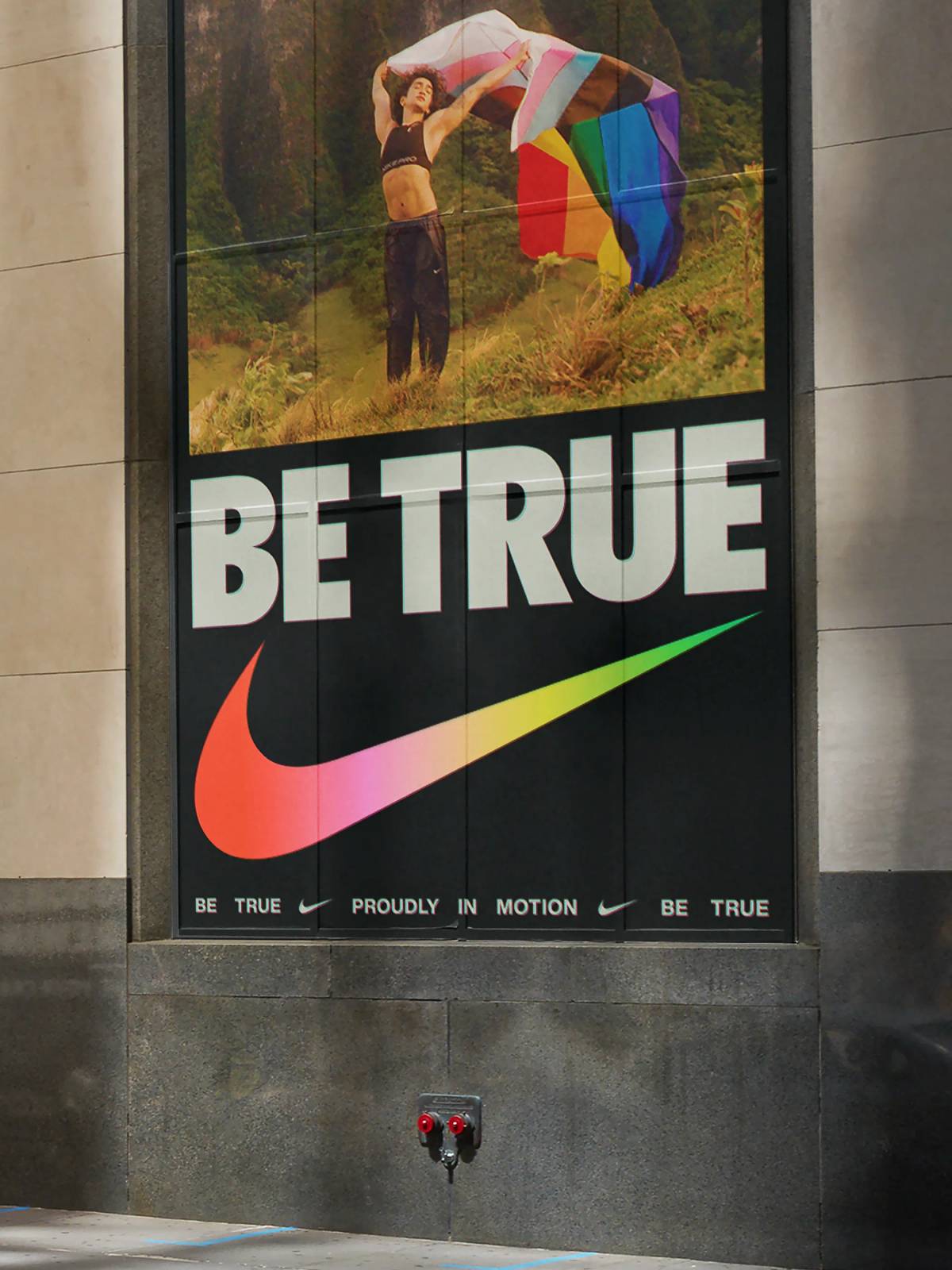 Nike Be True: Out-of-home advertising