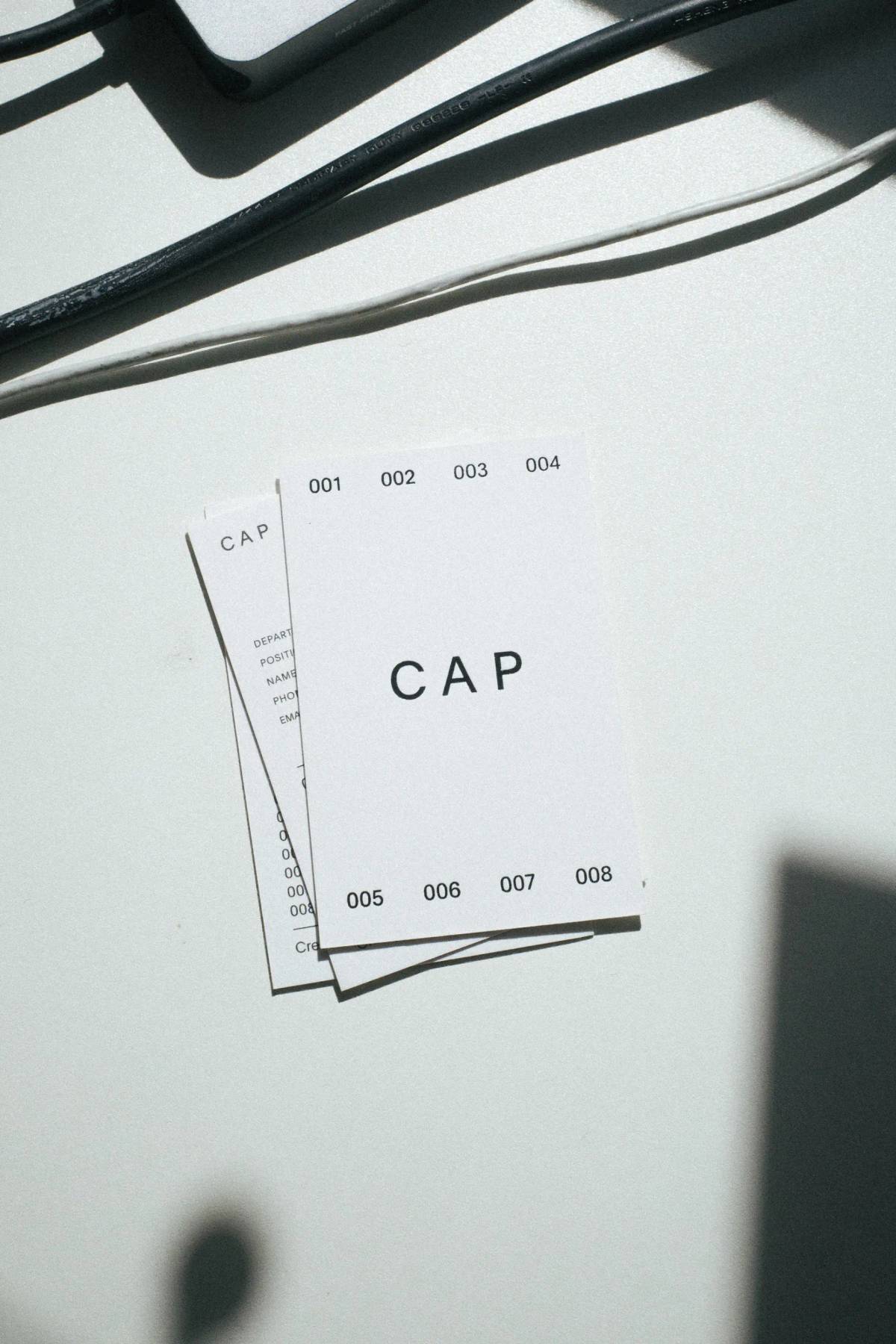 CAP Dept.: Name cards