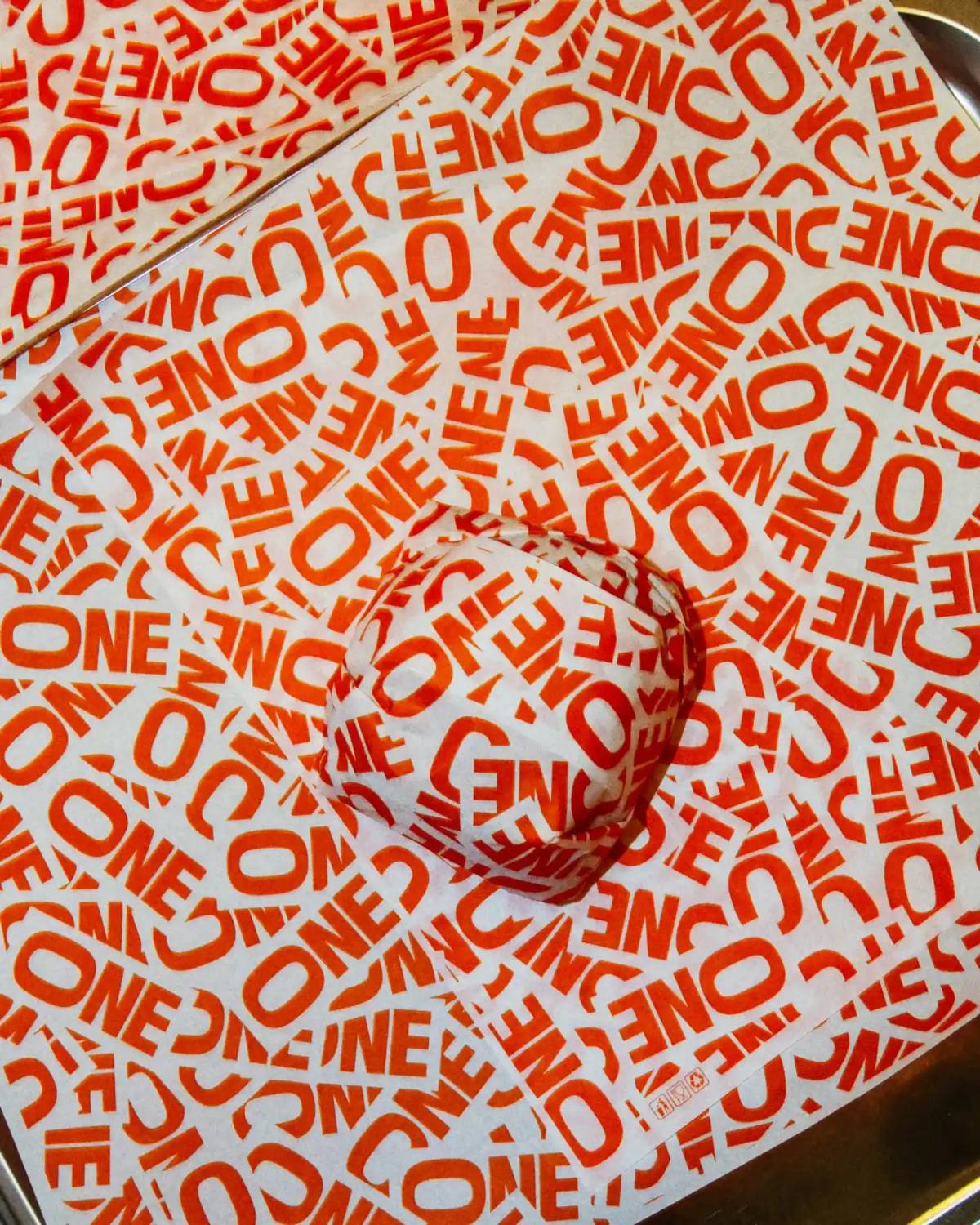 One Burger: Burger wrapper