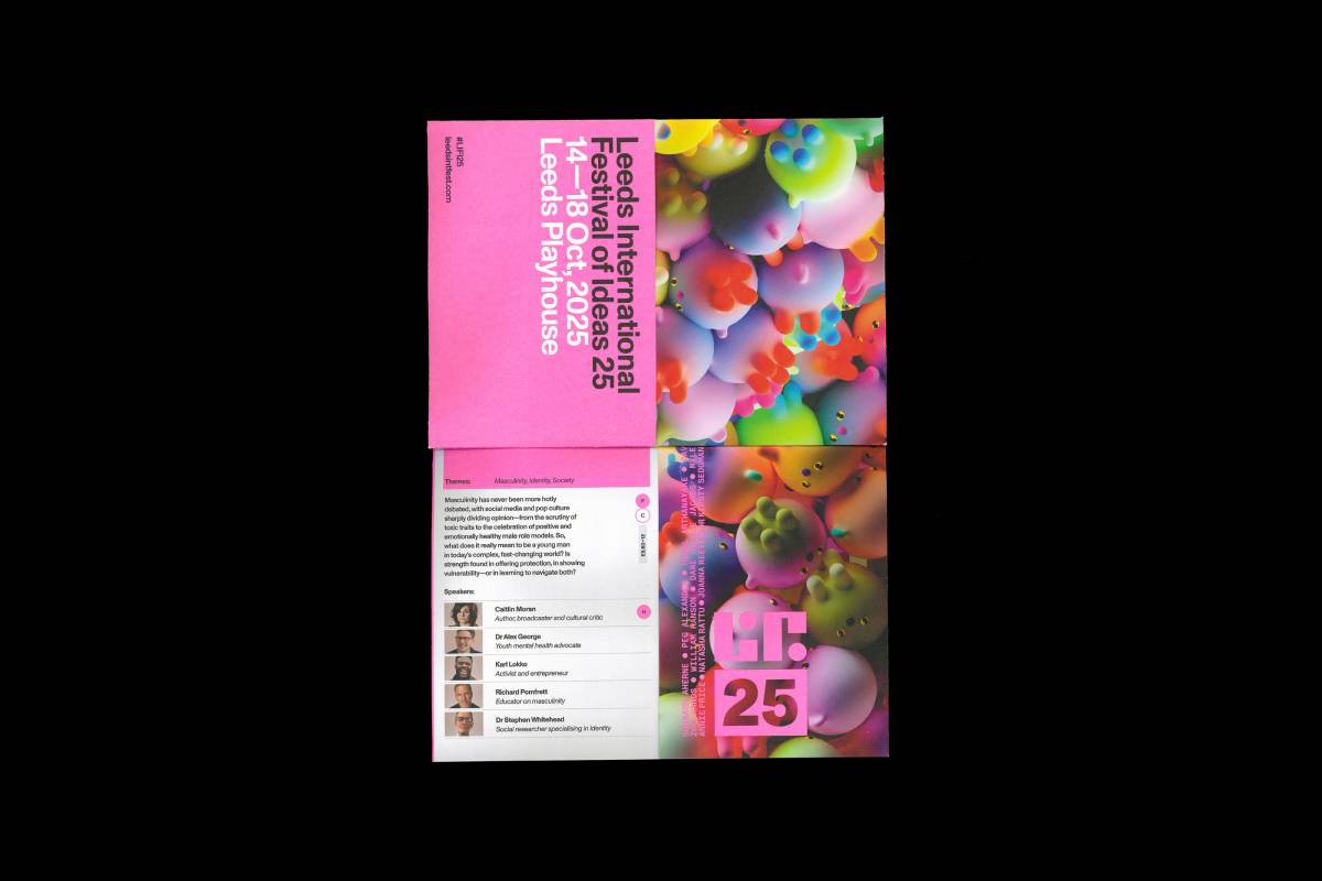 Leeds International Festival of Ideas 25: Programme booklet
