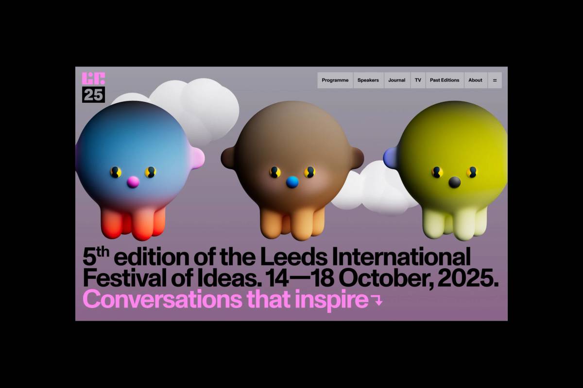 Leeds International Festival of Ideas 25: Website