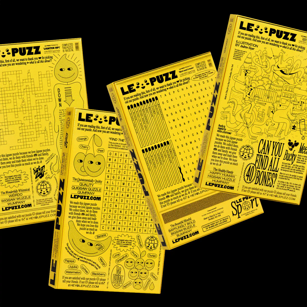 Le Puzz: Packaging