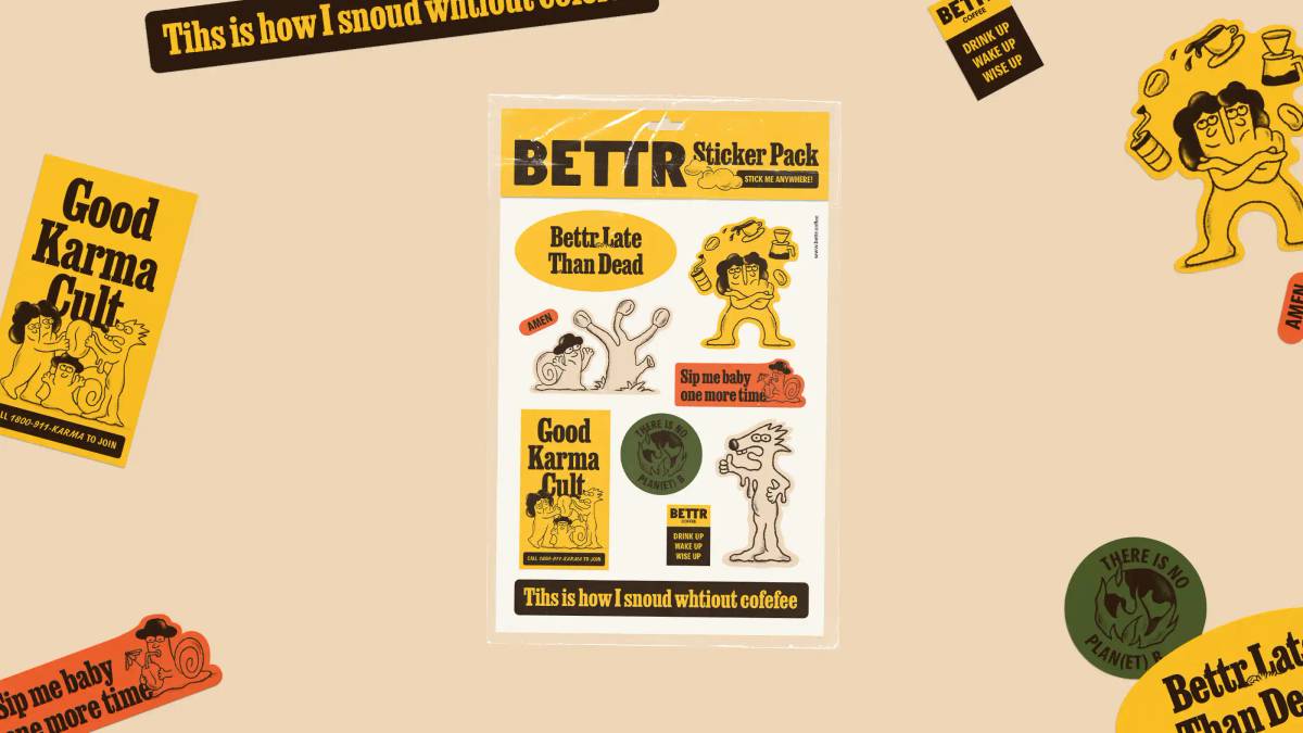 Bettr: Sticker pack