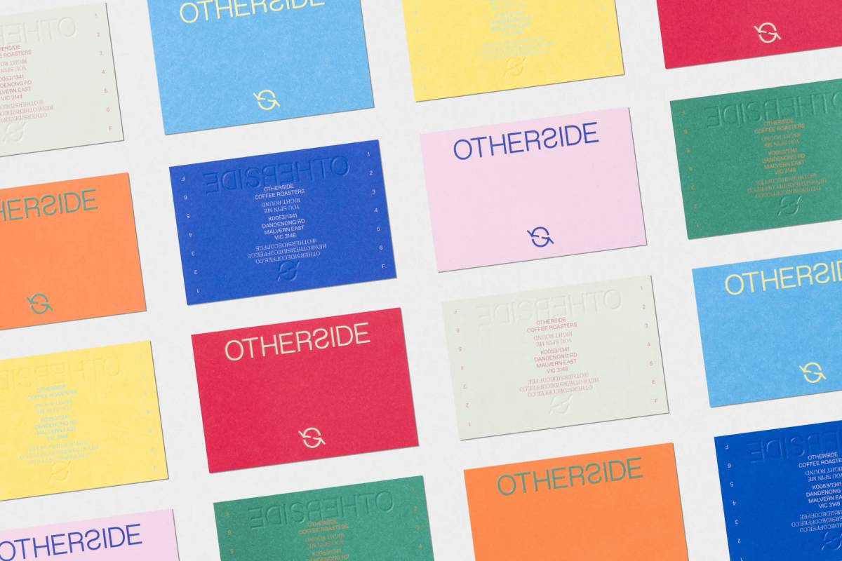 Otherside Coffee: Business card / loyalty Card