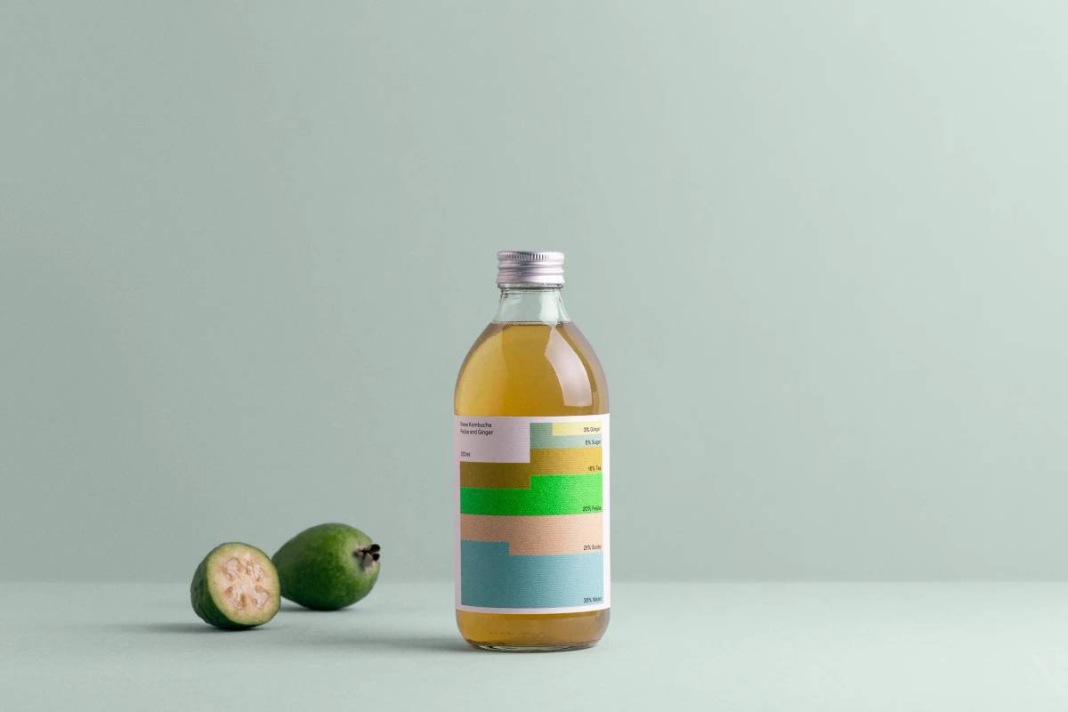 Swee Kombucha: Packaging