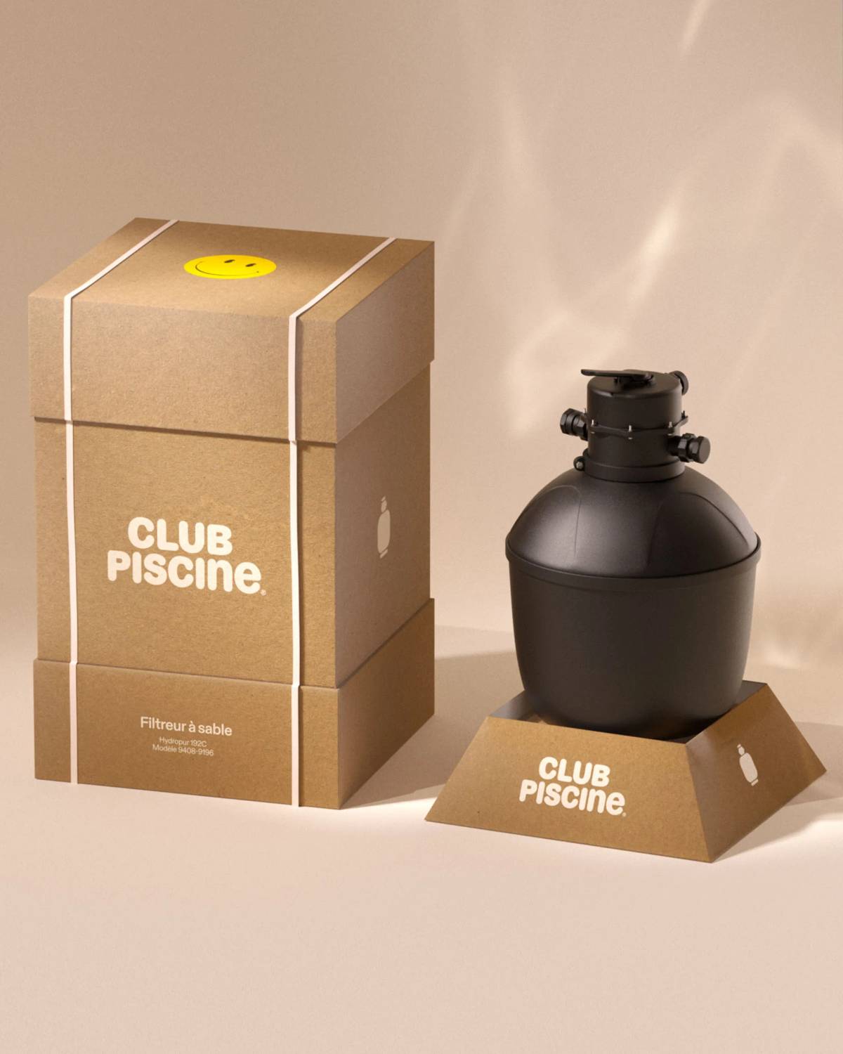 Club Piscine: Packaging